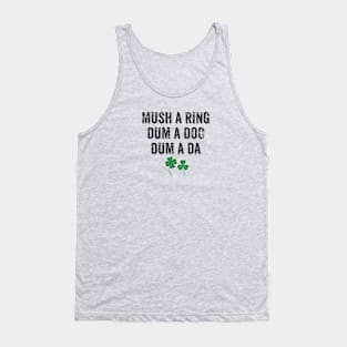 Whiskey In The Jar Irish Song Lyric Tank Top